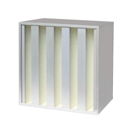 Lọc khí HEPA V-Bank hiệu suất cao HUPHACO