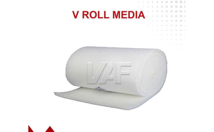 V ROLL MEDIA – VẬT LIỆU LỌC KHÍ DẠNG CUỘN